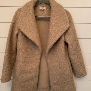 Brown Boucle Loft Winter Coat- XXS